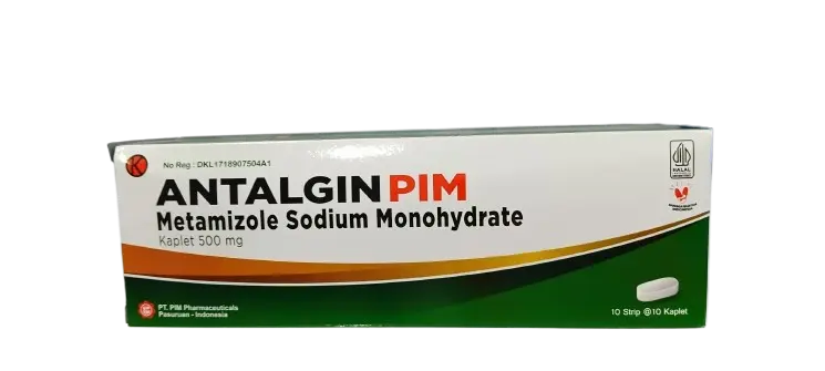 ANTALGIN 500 MG Box/100 Tab  (PIM)