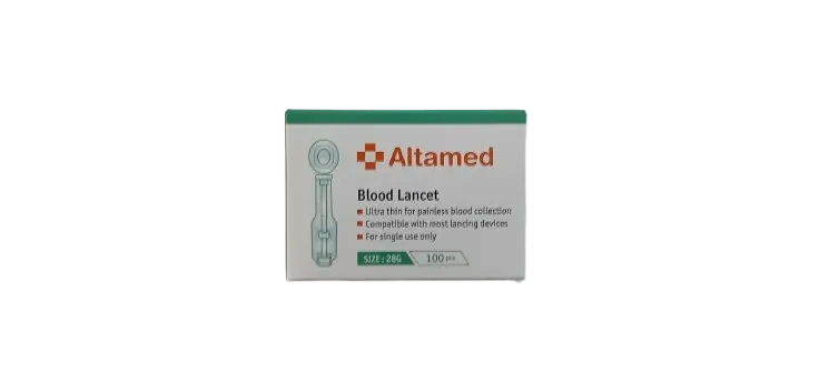 BLOOD LANCET BOX/100 (ALTAMED)