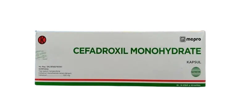 CEFADROXIL 500MG CAP 100S (MEPRO)