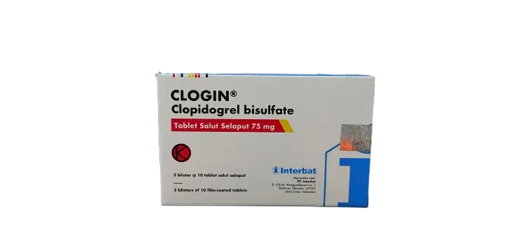 CLOGIN TABLET 75 MG Box/30 Tab