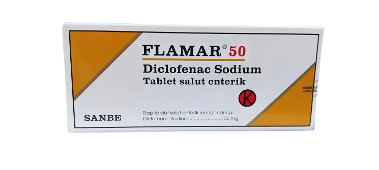 FLAMAR 50 MG (Box/100 Tablet)
