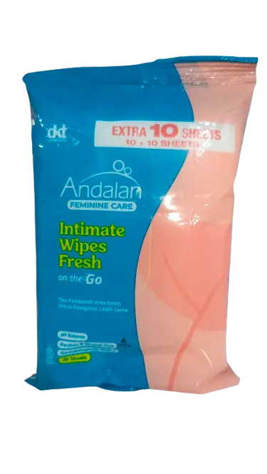 ANDALAN FRESH INTM WIPES 10S