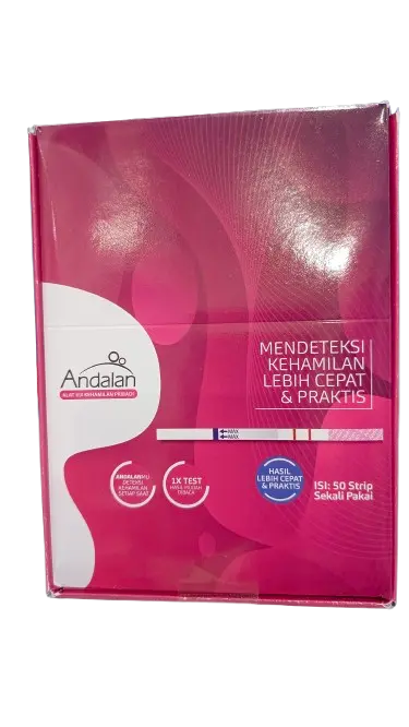 ANDALAN PREGNANT TEST KIT (Box/50 Strip)