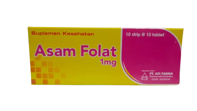 ASAM FOLAT 1 MG Box/100 Tablet (AFI)