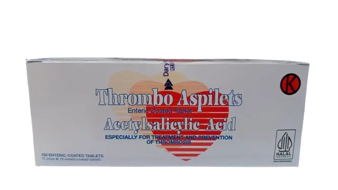 ASPILETS THROMBO (Box/150 Tablet)