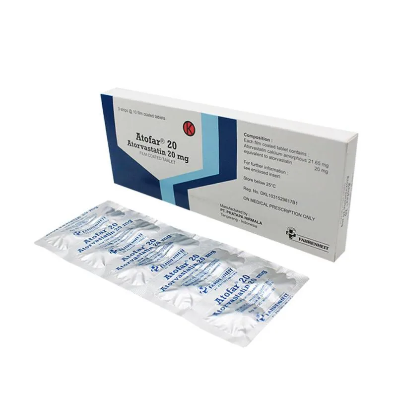 ATOFAR 20 MG (Box/30 Tablet)