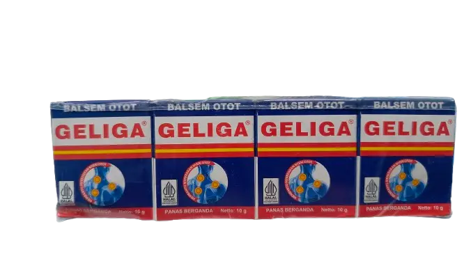BALSEM OTOT GELIGA 10 GR (Box/12 Pot)