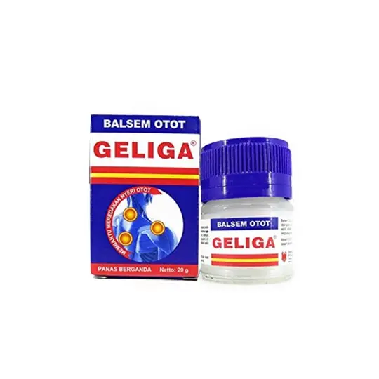 BALSEM OTOT GELIGA 20 GR (Box/12 Pot)