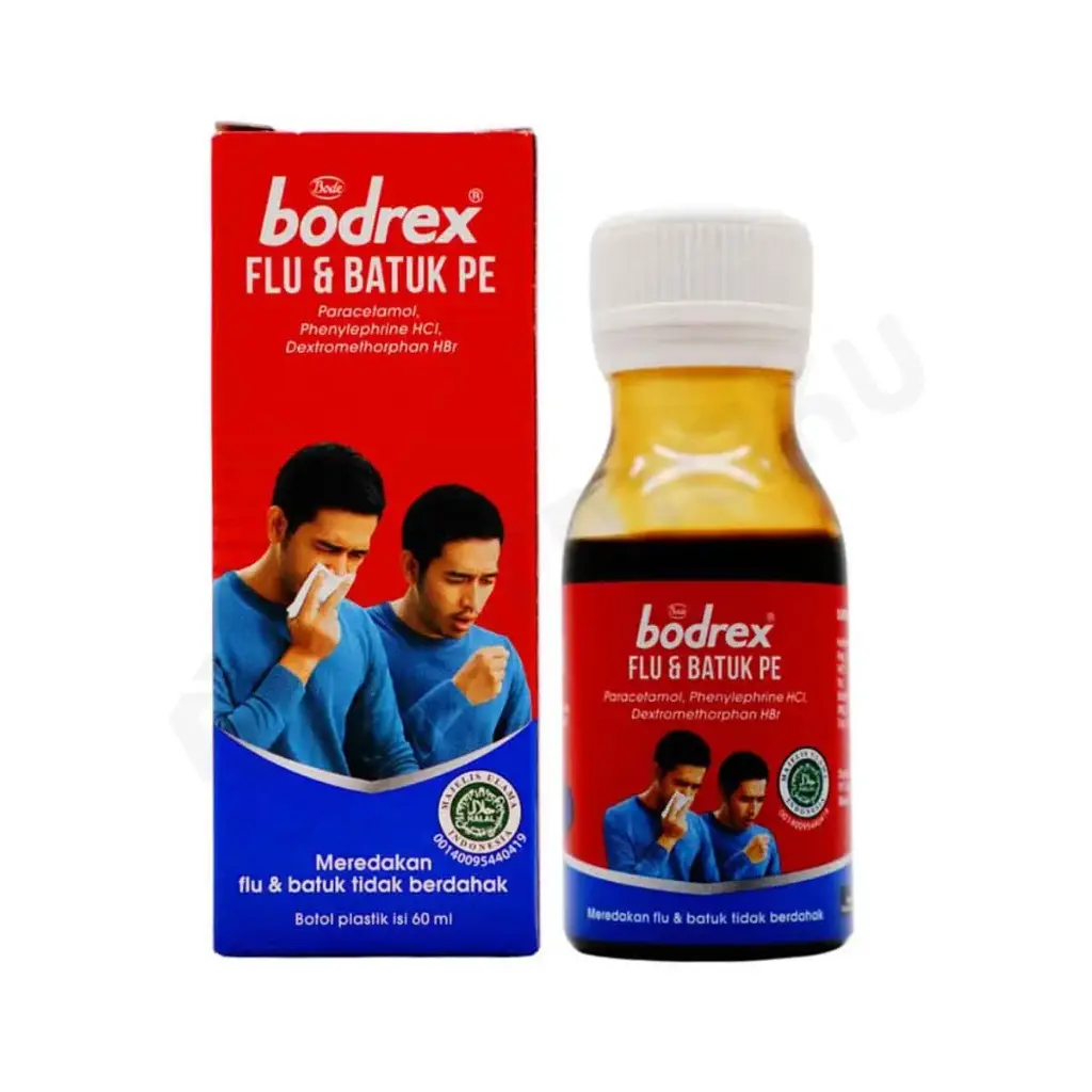 BODREX FLU & BATUK SYRUP 60 ML (BIRU)