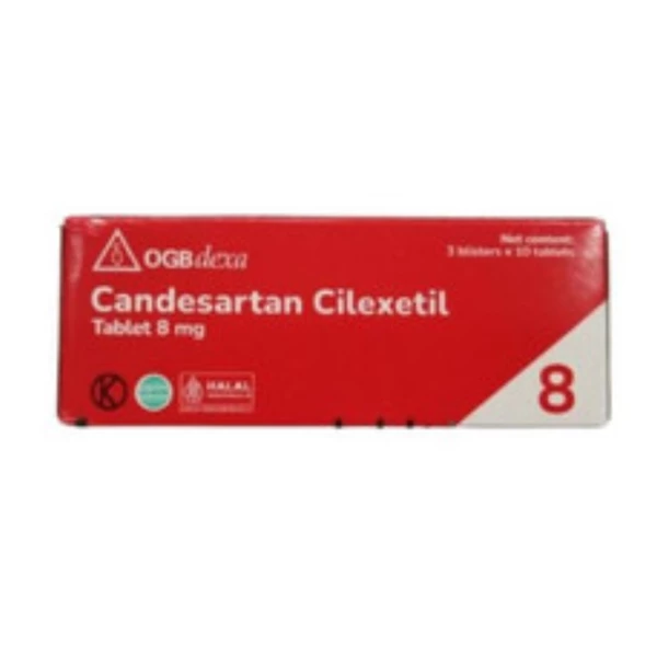 CANDESARTAN 8 MG 30 TAB (DEXA)
