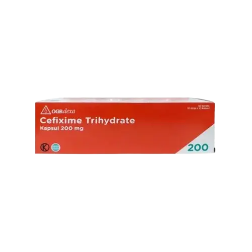 CEFIXIME 200 MG Box/100 Tablet (DEXA)