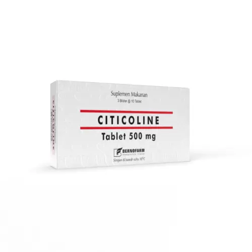 CITICOLINE 500 MG TAB @30TAB (BERNO)