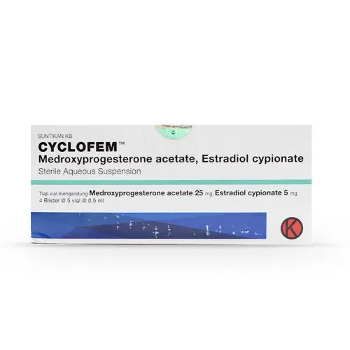 CYCLOFEM INJEKSI (Box/20 Vial)