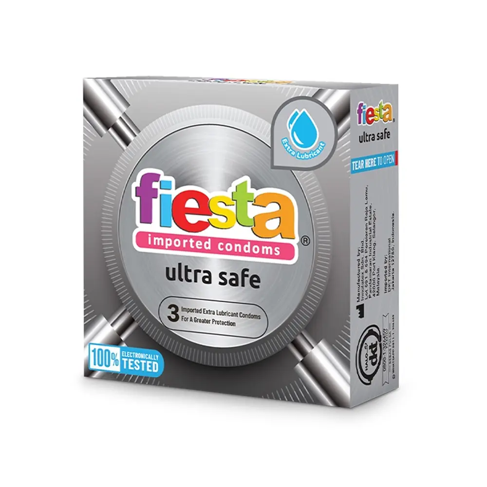 KONDOM FIESTA ULTRA SAFE 3S