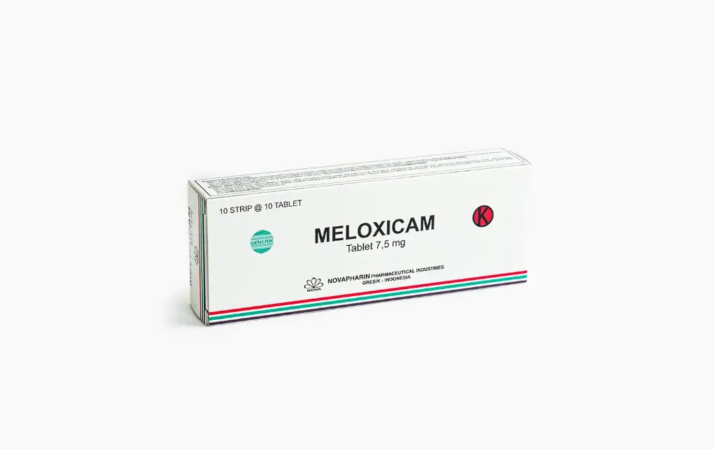 MELOXICAM 7,5 MG Box/100 Tablet (NOVA)