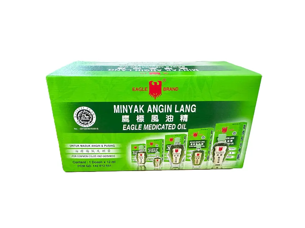 MINYAK ANGIN HIJAU NO.1/12 ML (Box/12 Btl)