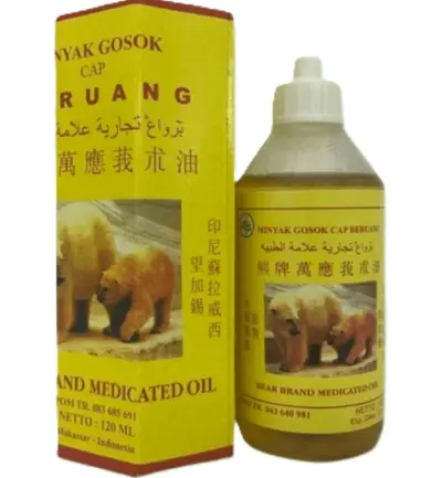 MINYAK GOSOK CAP BERUANG 120 ML