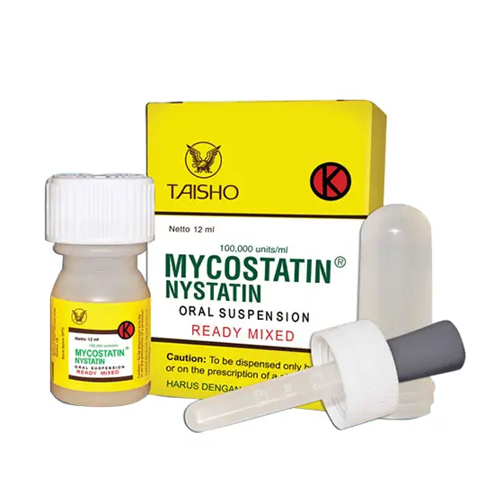 MYCOSTATIN ORAL SUSP 12ML