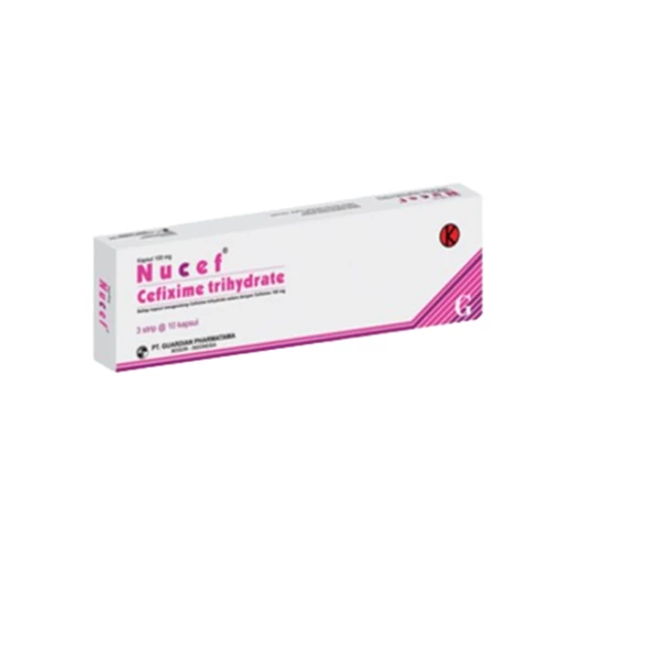 NUCEF 100 MG TABLET  (Box/30 TAB)