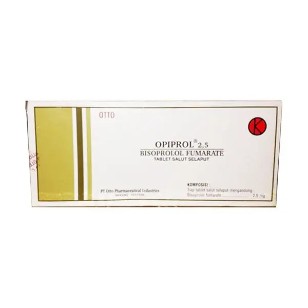 OPIPROL 2.5 MG (Box/30 Tablet)