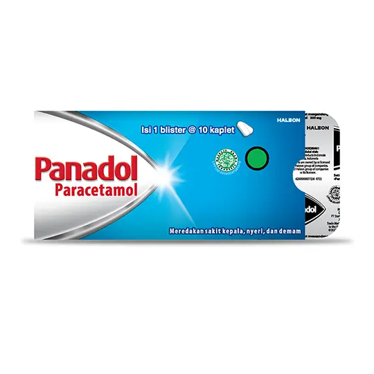 PANADOL CAPLET (Box/100 Tablet)