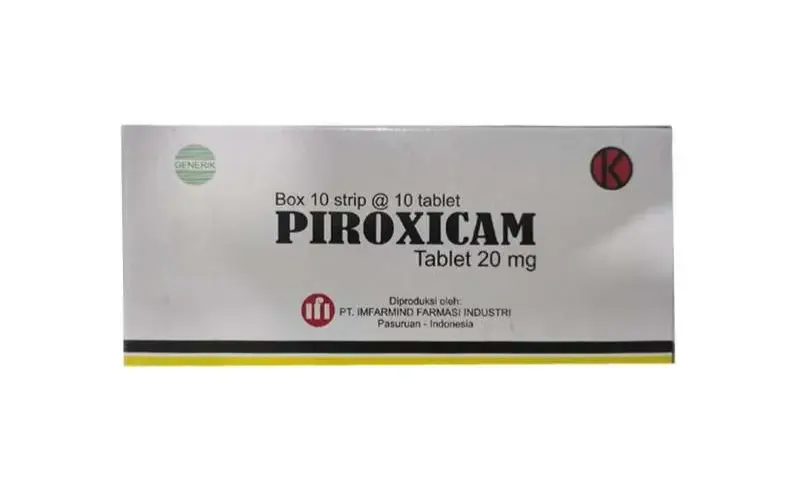 PIROXICAM 20 MG TAB 100 S (IFI)