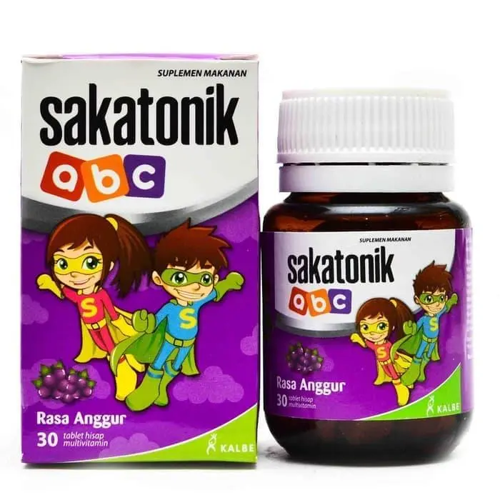 SAKATONIK ABC ANGGUR (Botol/30 Tablet)