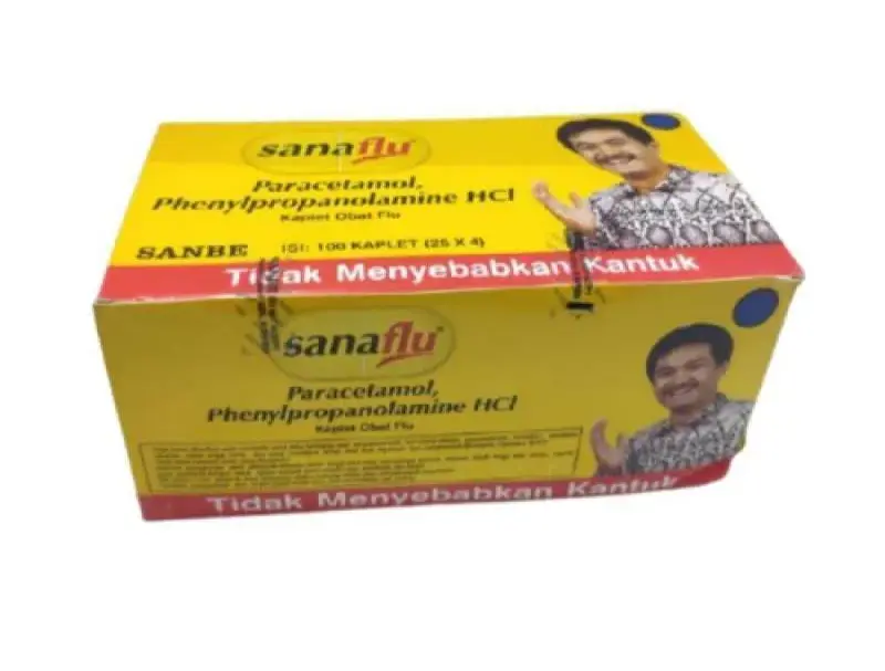 SANAFLU PE (Box/100 Cap)