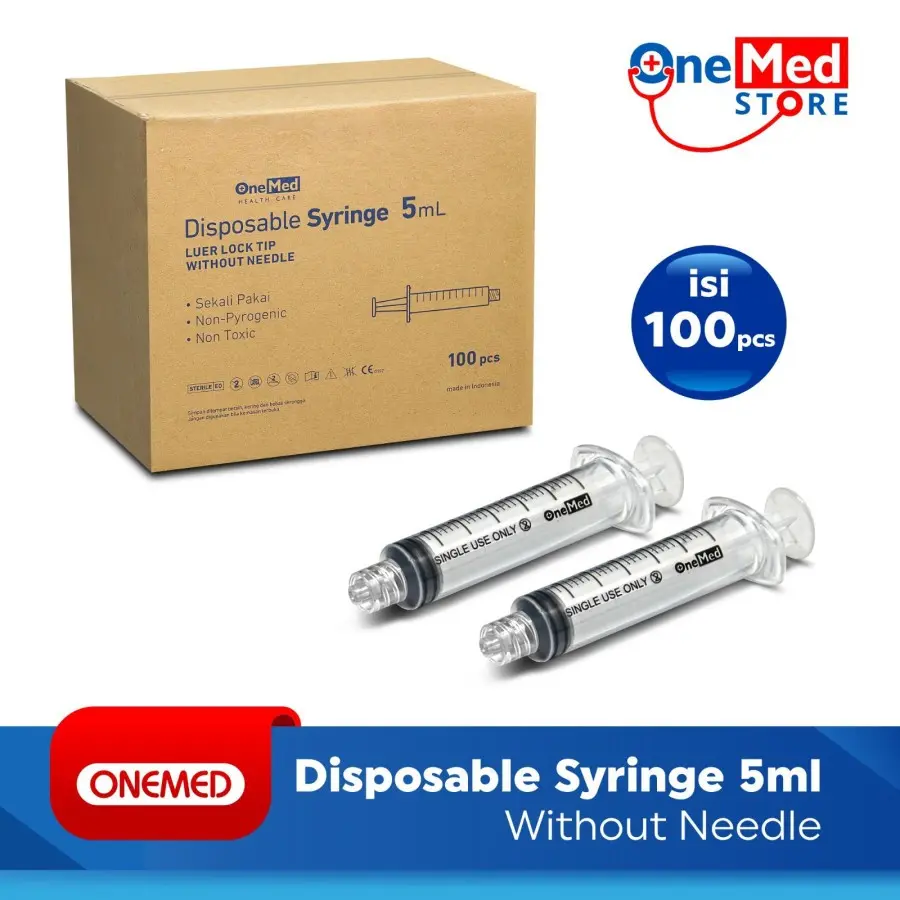 SPOIT 5 CC Box/100 Syringe (ONEMED)