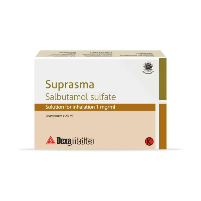 SUPRASMA SOLUTION FOR INHATION (Box/10Amp)