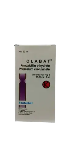 CLABAT DRY SYRUP 60 ML