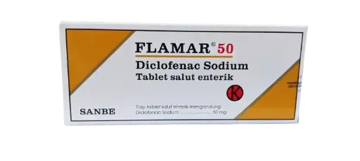 FLAMAR 50 MG (Box/100 Tablet)