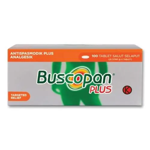 BUSCOPAN PLUS TABLET (Box/100 Tab)