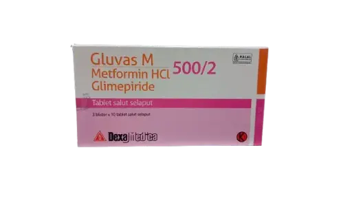GLUVAS M (Box/30 Tablet)