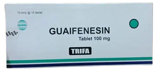 GUAIFENESIN 100 MG Box/100 Tablet (TRIFA)