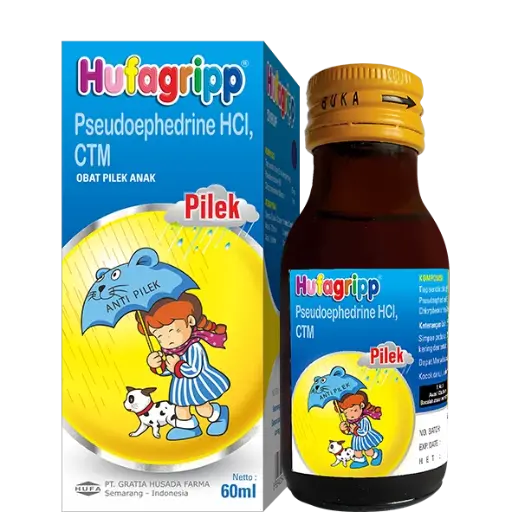 HUFAGRIP PILEK SYRUP 60 ML (BIRU)