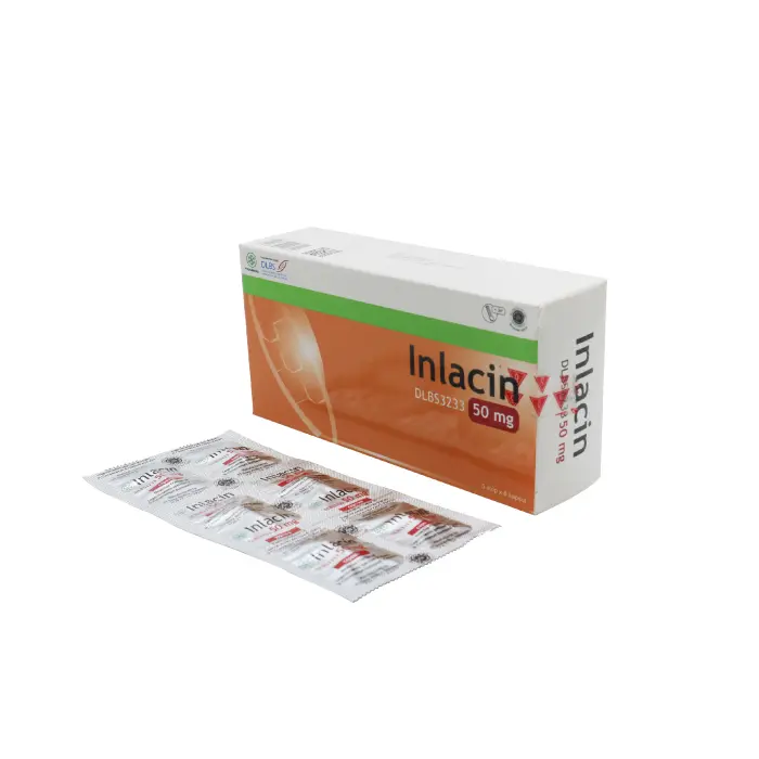 INLACIN KAPSUL 50 MG(Box/30) | Tabi Anugerah Pharmindo Jayapura