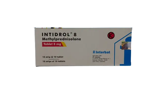 INTIDROL 8 MG (Box/100 Tablet) | Tabi Anugerah Pharmindo Jayapura