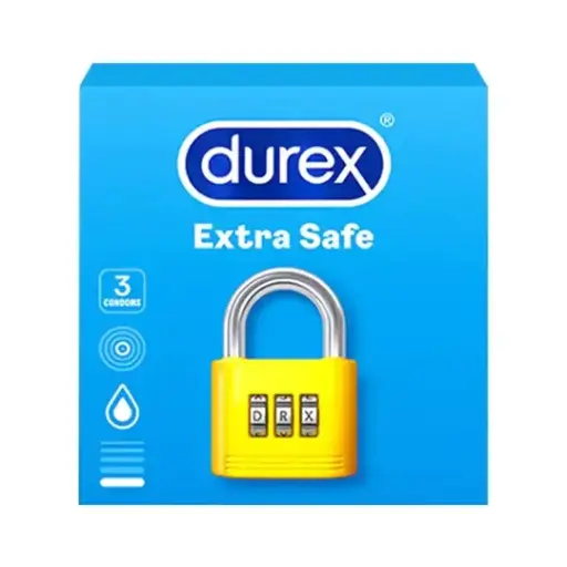 KONDOM DUREX EXTRA SAFE 3S
