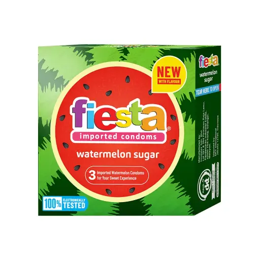 KONDOM FIESTA WATERMELON 3S