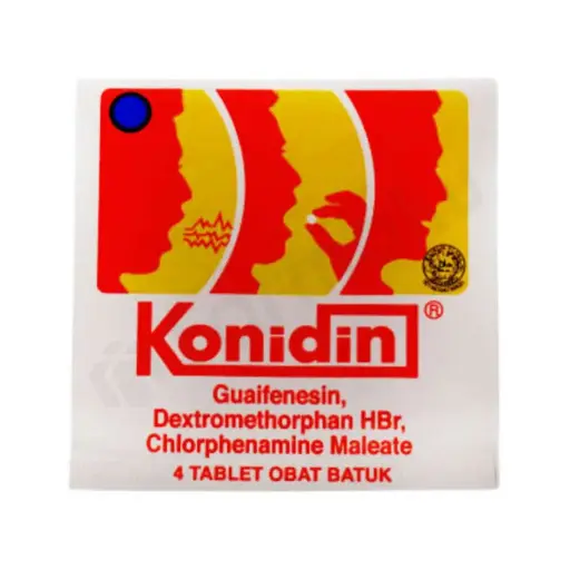 KONIDIN (Box/50 Strip X 4 Tablet)