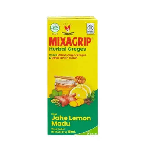 MIXAGRIP HERBAL GREGES (Box/6 Sch)