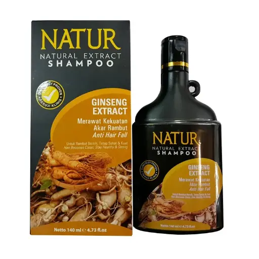 NATUR SHAMPOO GINSENG EXTRACT 140 ML