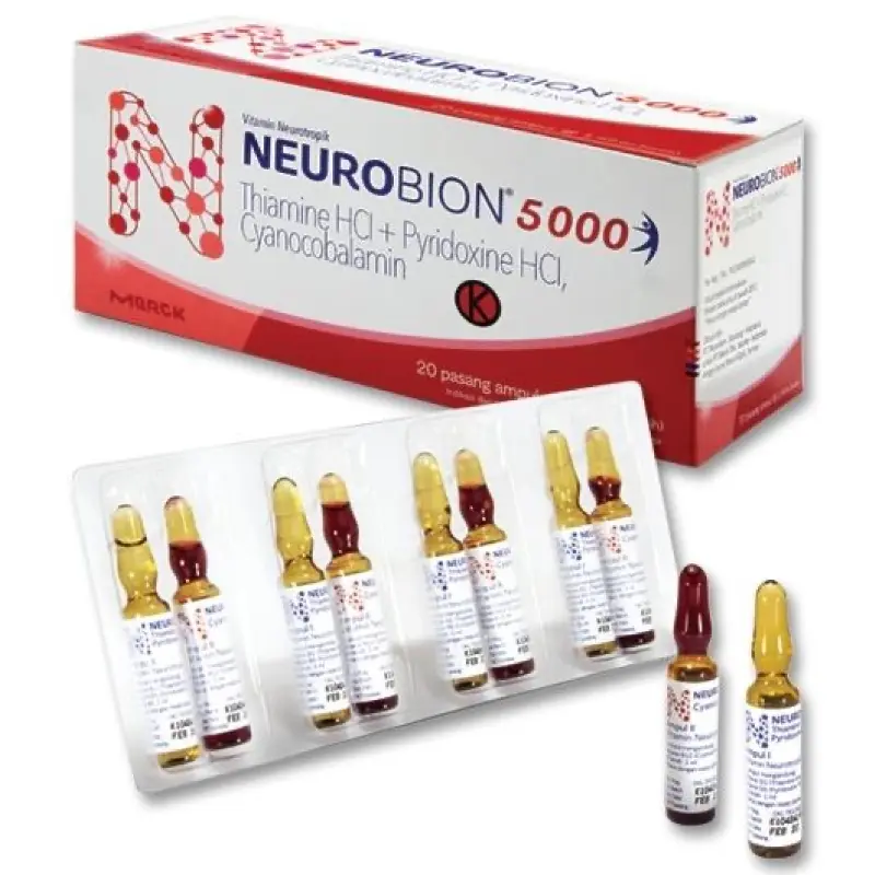 NEUROBION 5000 INJEKSI (Box/ 20 Ampul) | Tabi Anugerah Pharmindo Jayapura
