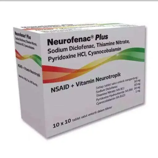NEUROFENAC PLUS (Box/100 Tab)