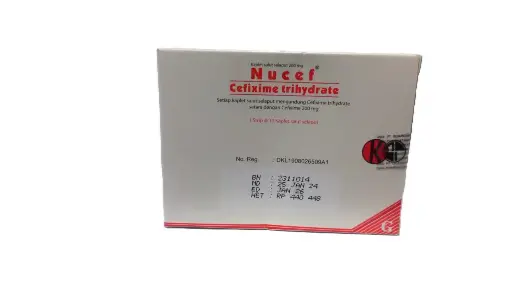 NUCEF 200 MG (Box/20 Tab)