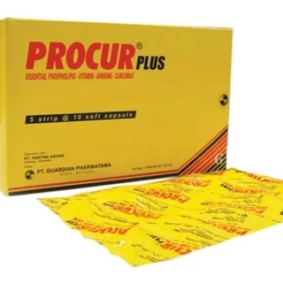 PROCUR PLUS KAPSUL 5X10S