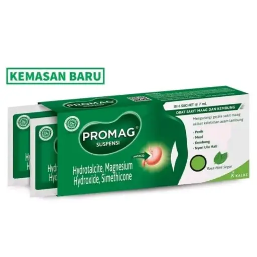 PROMAG SUSPENSI 10 ML ( Box/6 Sachet)