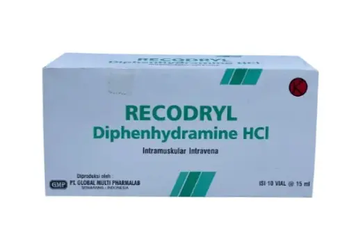RECODRYL INJ 10 Mg / 15 Ml (Box/10 Vial)