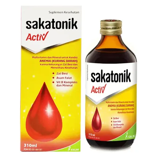SAKATONIK ACTIV ZAT BESI  310 ML